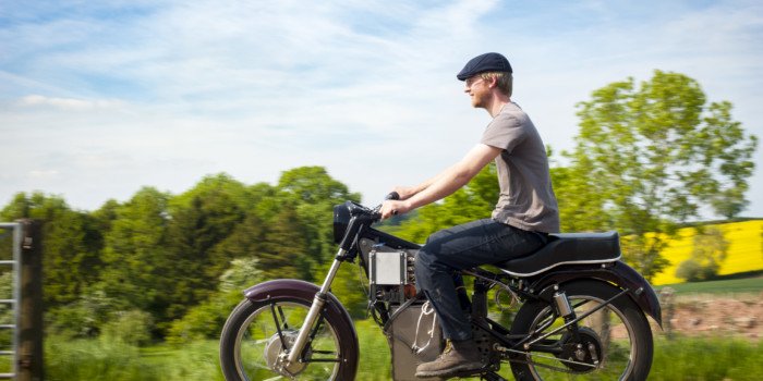 All-electric Enfield — the first ride! 