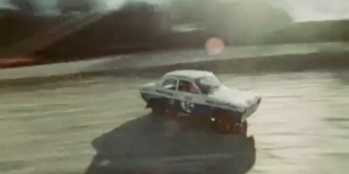 Rallycross masterclass with John Taylor in an Escort MkI.