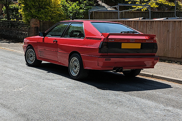 Audi Quattro 1987 to 1989 Audi Quattro 1987 to 1989