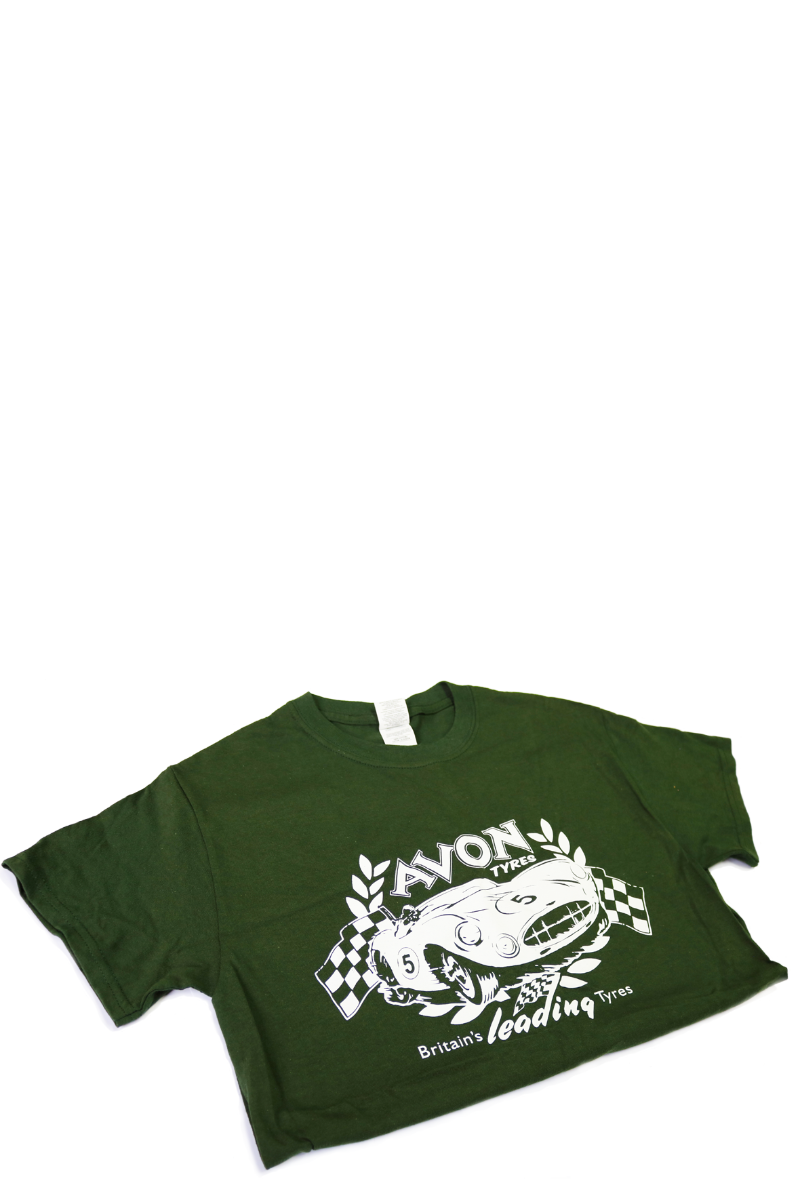 Avon Tyres Car Green Tee